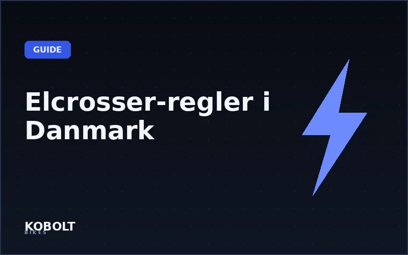 Elcrosser-regler i Danmark: Hvad er lovligt?