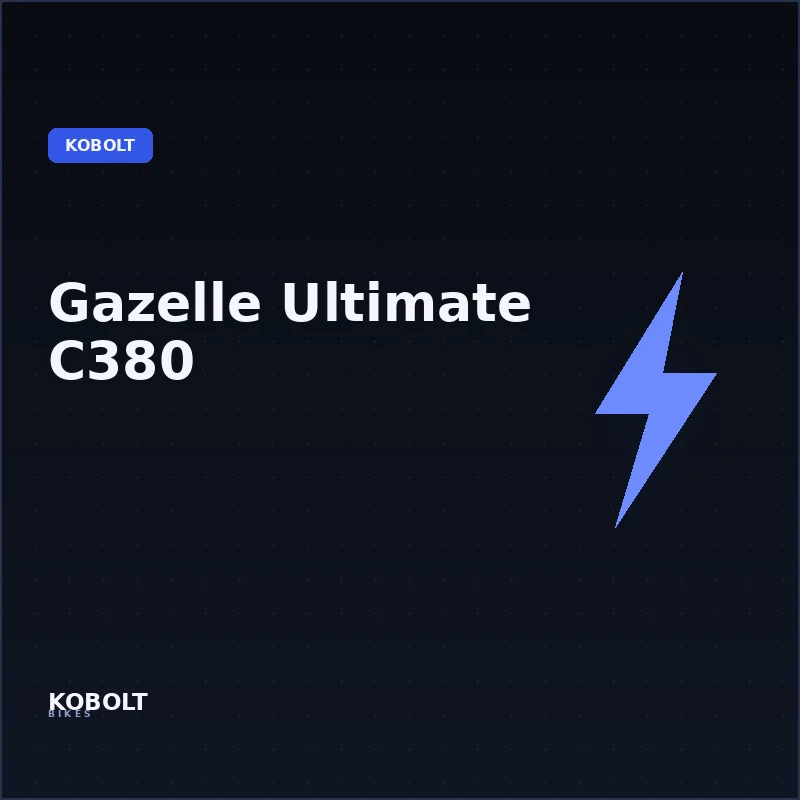 Gazelle Ultimate C380 – Elcykler
