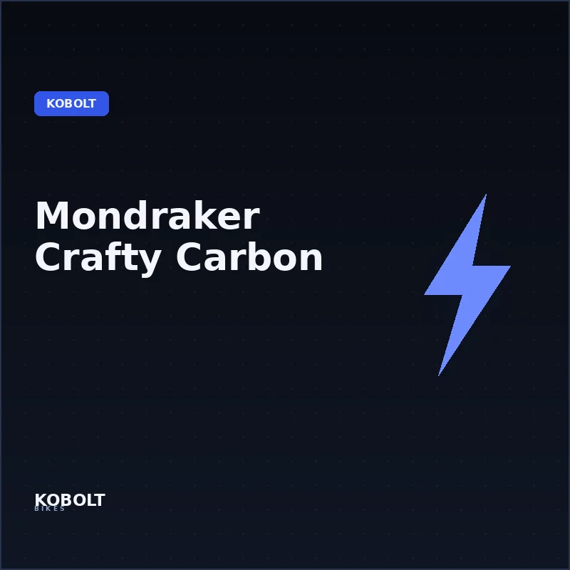 Mondraker Crafty Carbon – Elcykler